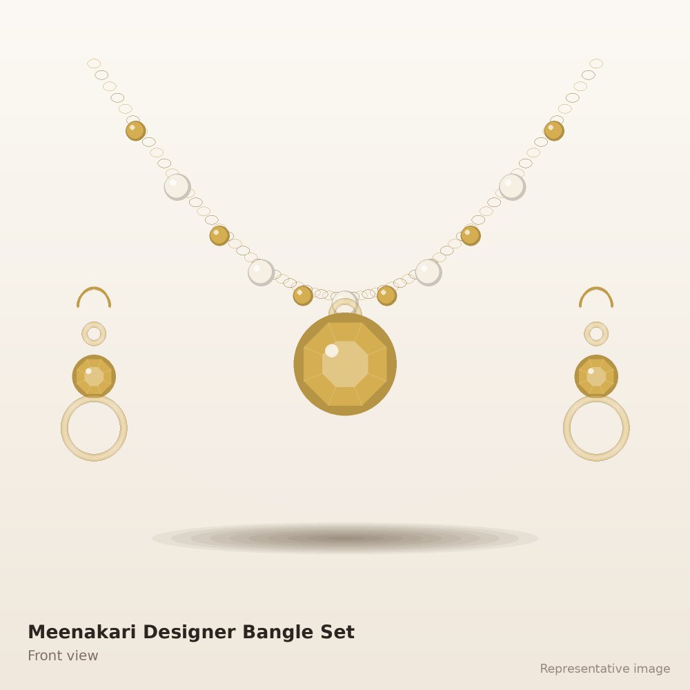 Meenakari Designer Bangle Set